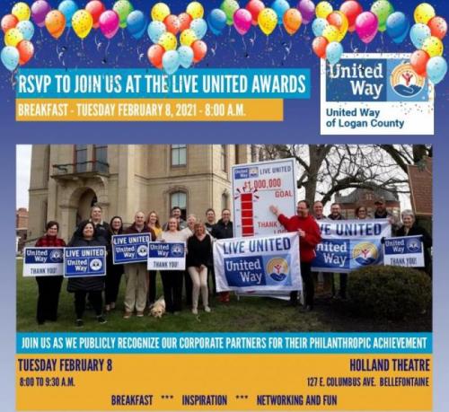 LIVE UNITED Awards Invitation