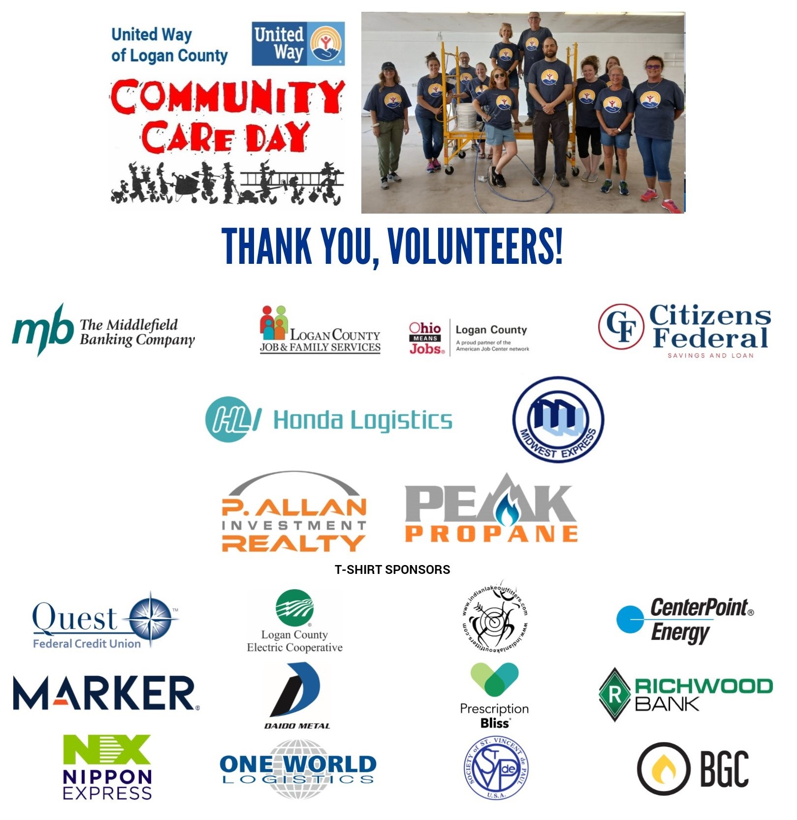 Community Care Day is Friday August 23